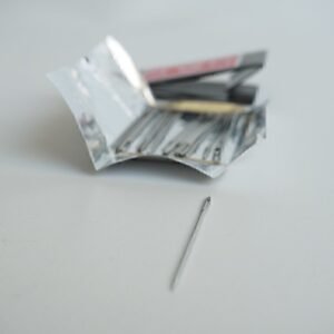 Agujas para bordar con punta