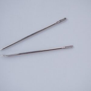 Agujas de colchonero punta recta o curva