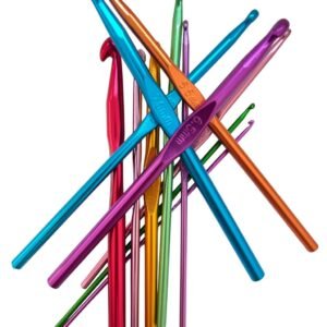 Set crochet aluminio color