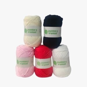 Ovillo cashmilon 4/7 semigordo - 100 grs